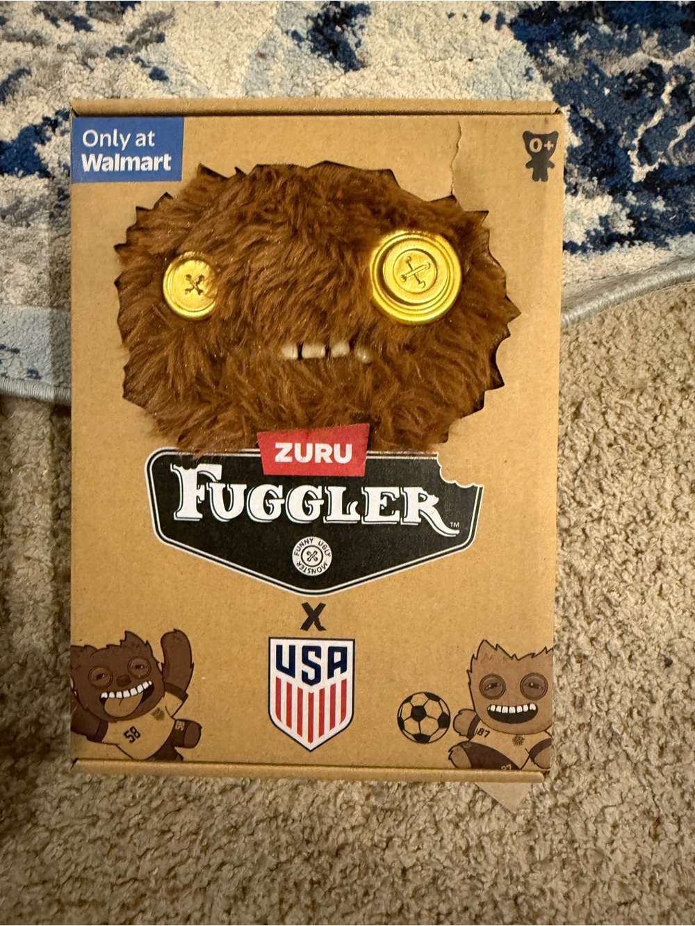 Zuru Fuggler X USA Soccer Grumpy Grumps 9-inch plush